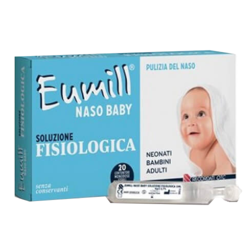 EUMILL NASO BABY - soluzione fisiologica - 20 flaconcini