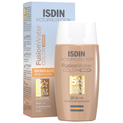 Fotoprotector ISDIN Fusion Water Color Medium SPF50- 50ml