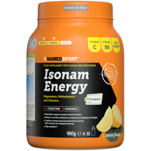 ISONAM ENERGY - Vitamine, Minerali ed Energia - 480g