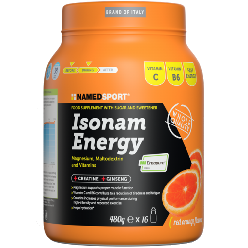 ISONAM ENERGY - Vitamine, Minerali ed Energia - 480g