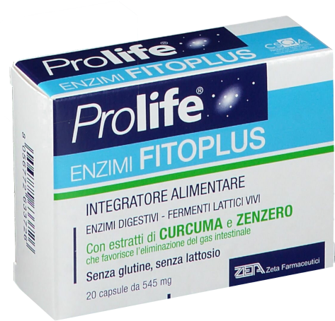 PRO LIFE - ENZIMI FITOPLUS - 20 Capsule