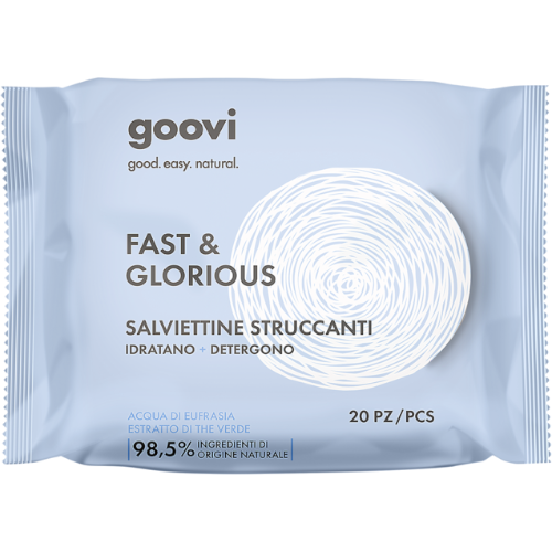 SALVIETTINE STRUCCANTI - Fast & Glorious - 20 pz