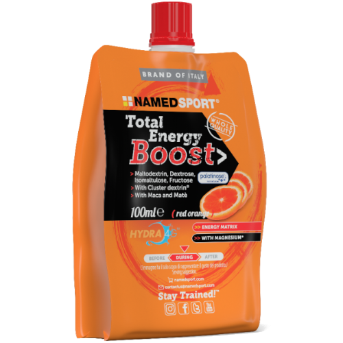 TOTAL ENERGY BOOST - Energetici & Gel - Red Orange 100ml
