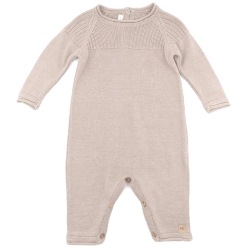 KNITTED - Tutina con apertura davanti